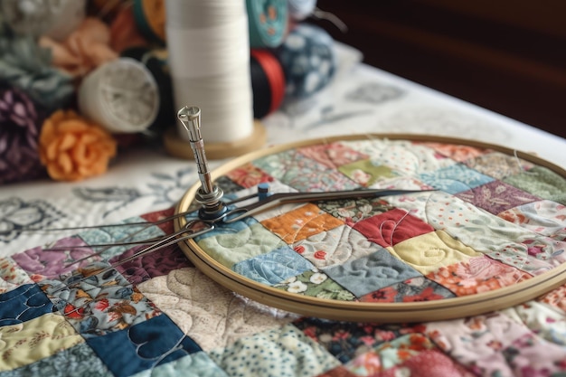 šikovná ruka pri výšivke